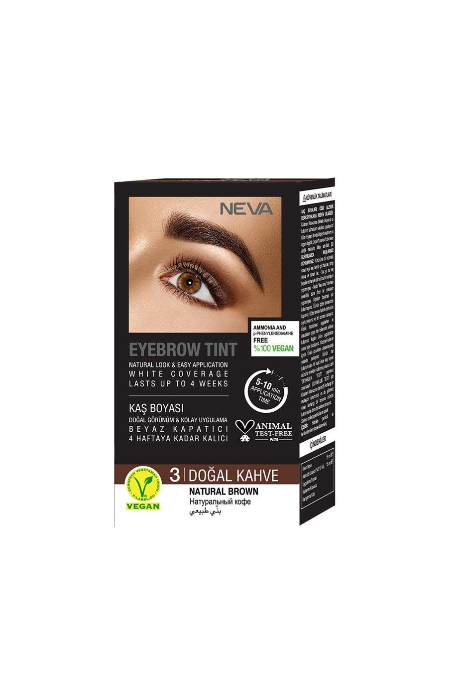 Neva - Neva Kaş Boyama Seti - 3 Doğal Kahve