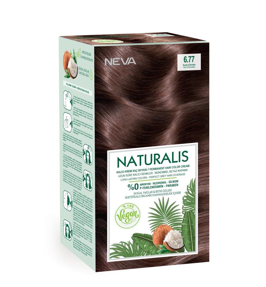 NEVA - Neva Naturalis Vegan Kalıcı Krem Set Saç Boya Serisi