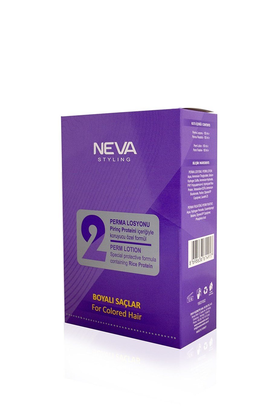 Neva - NEVA PERMA İLACI BOYALI SAÇLAR 2 100 ML