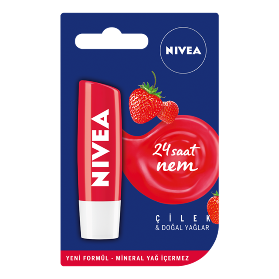Nivea - NIVEA LIP BALM ÇİLEK
