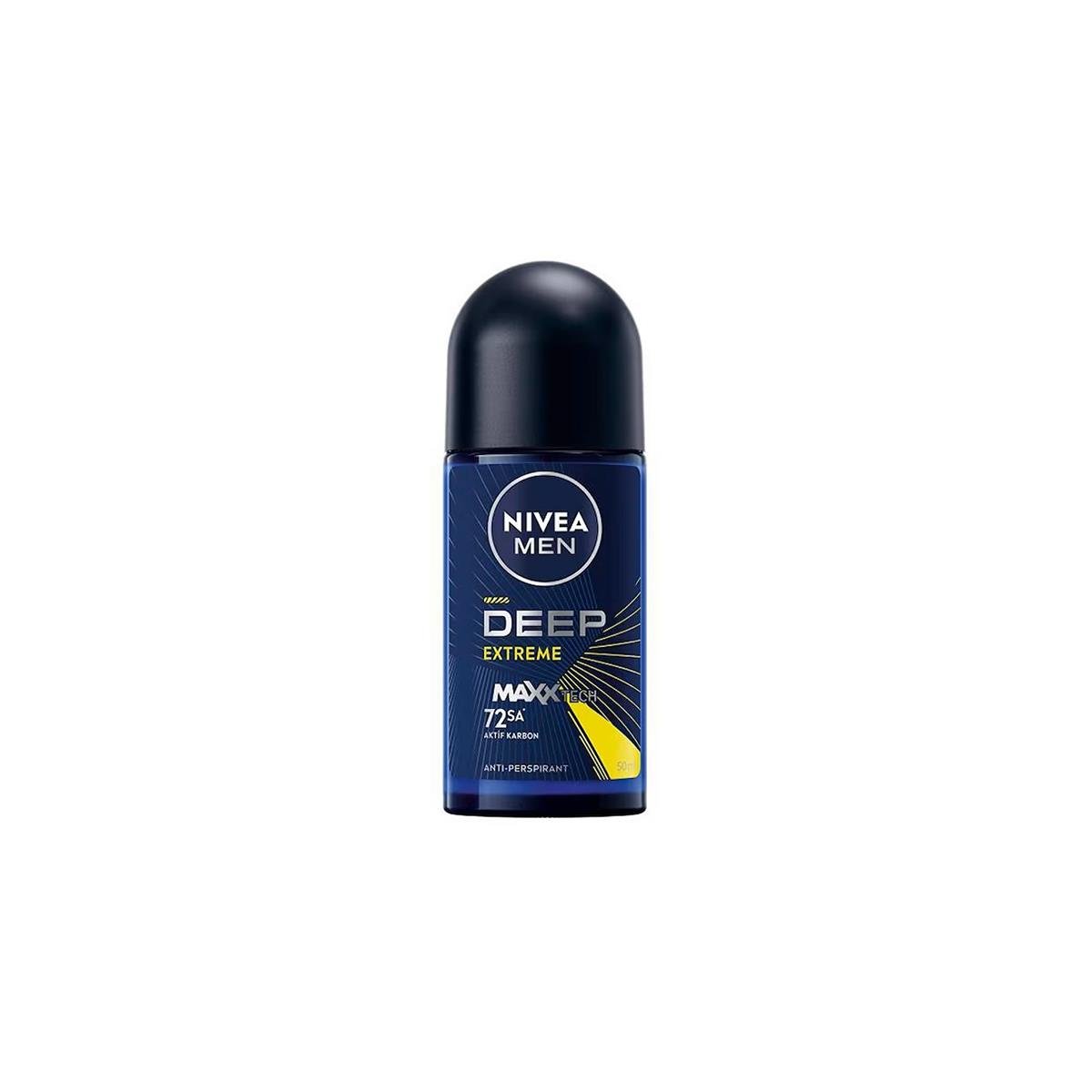 Nivea - NİVEA MEN ROLON DEEP EXREME 50 ML
