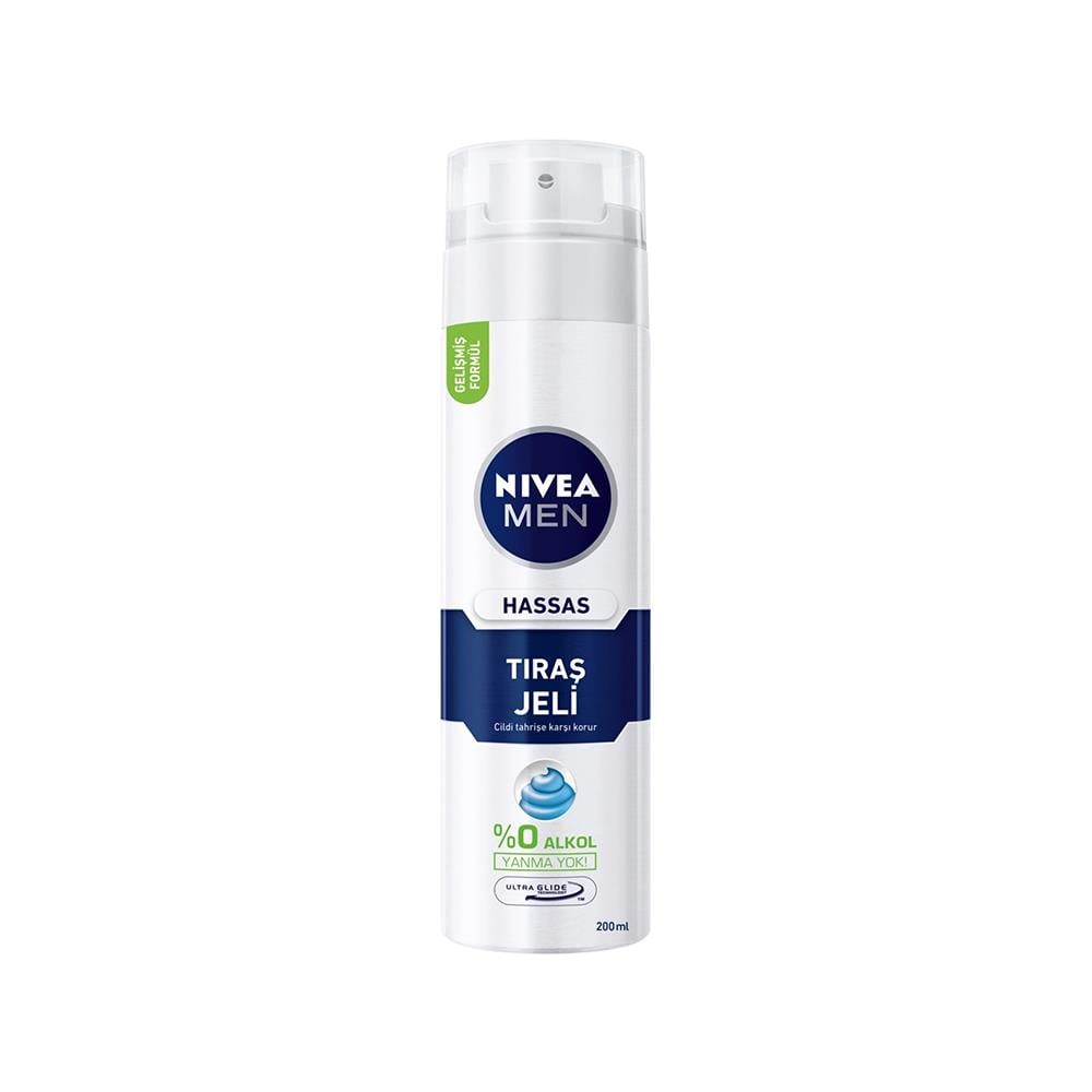 Nivea - Nivea Men Tıraş Jeli Hassas Ciltler İçin