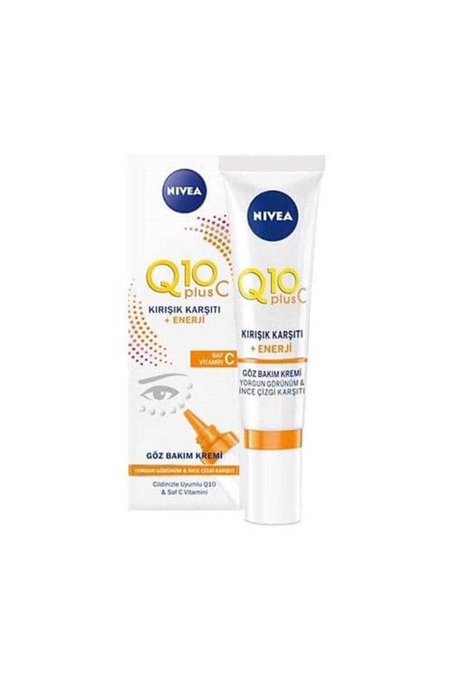 Nivea Qplusc Kırışık Karşıtı + Enerji Göz Bakım Kremi 15 Ml