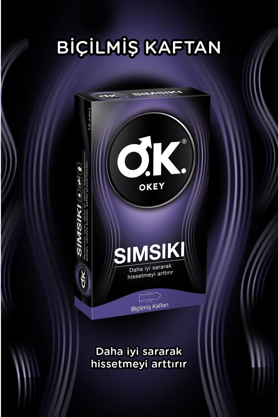 Okey - Okey Prezervatif Sımsıkı 10'lu