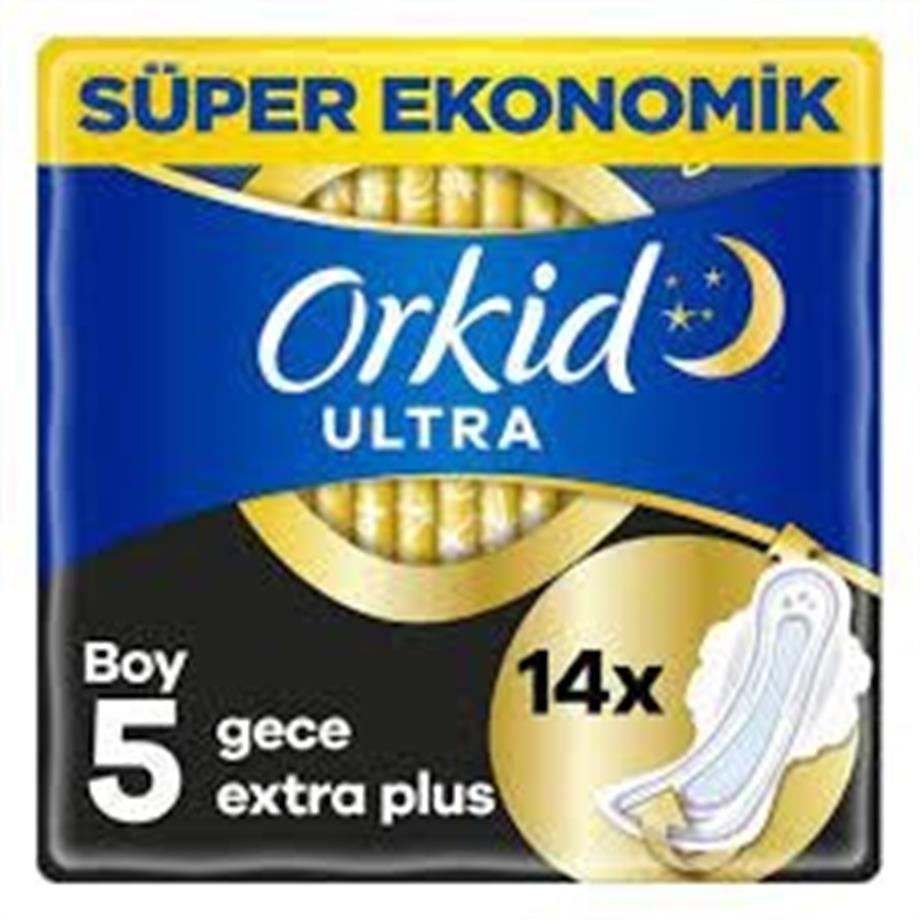 Orkid - ORKİD HİJYENİK PED ULTRA EXTRA PLUS GECE 4LÜ