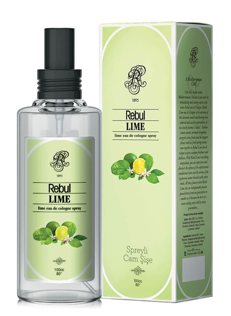 Rebul Kolonya Lime Spreyli 100 Ml