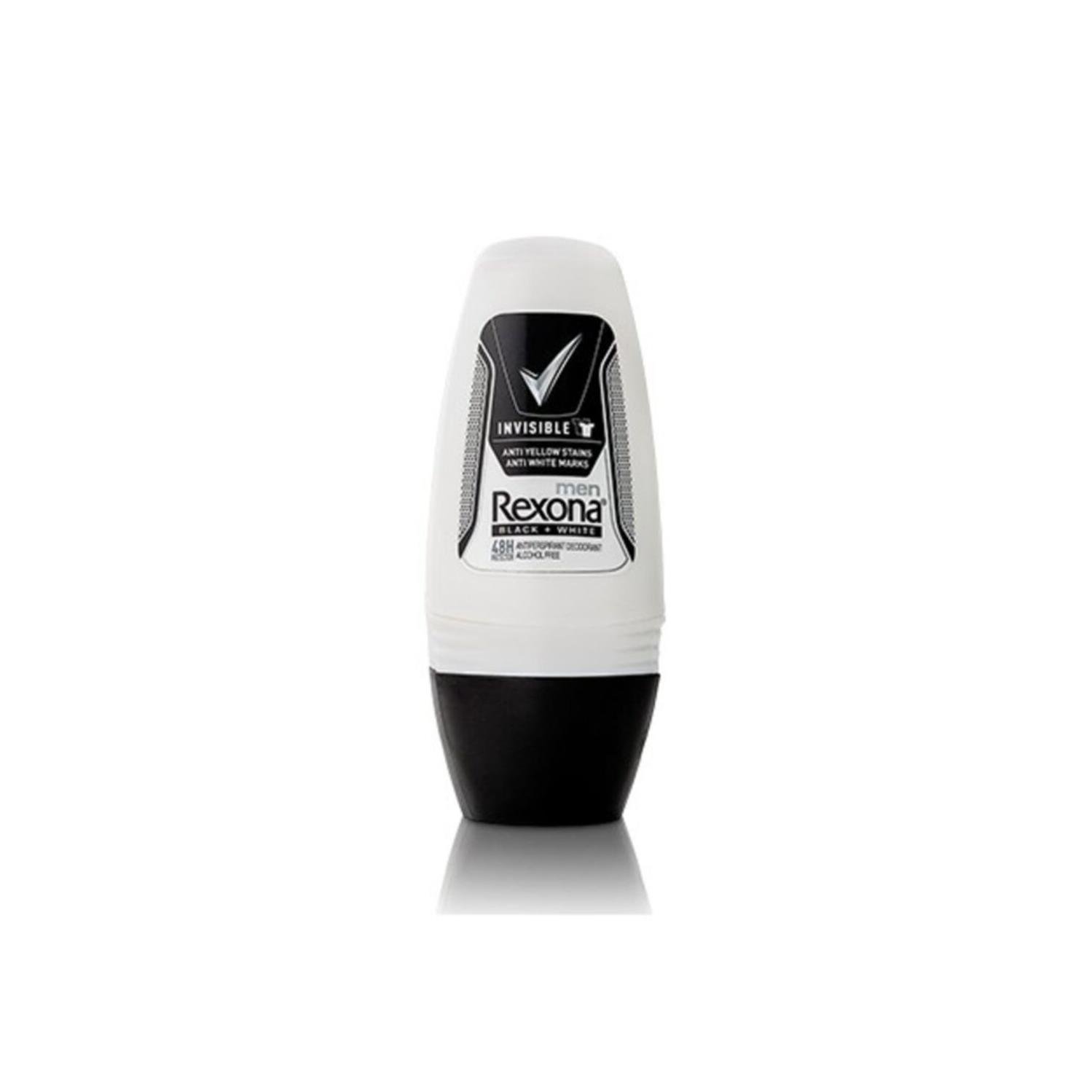 Rexona - Rexona Black & White Anti-perspirant 48h Erkek Deodorant Roll-on 50 Ml