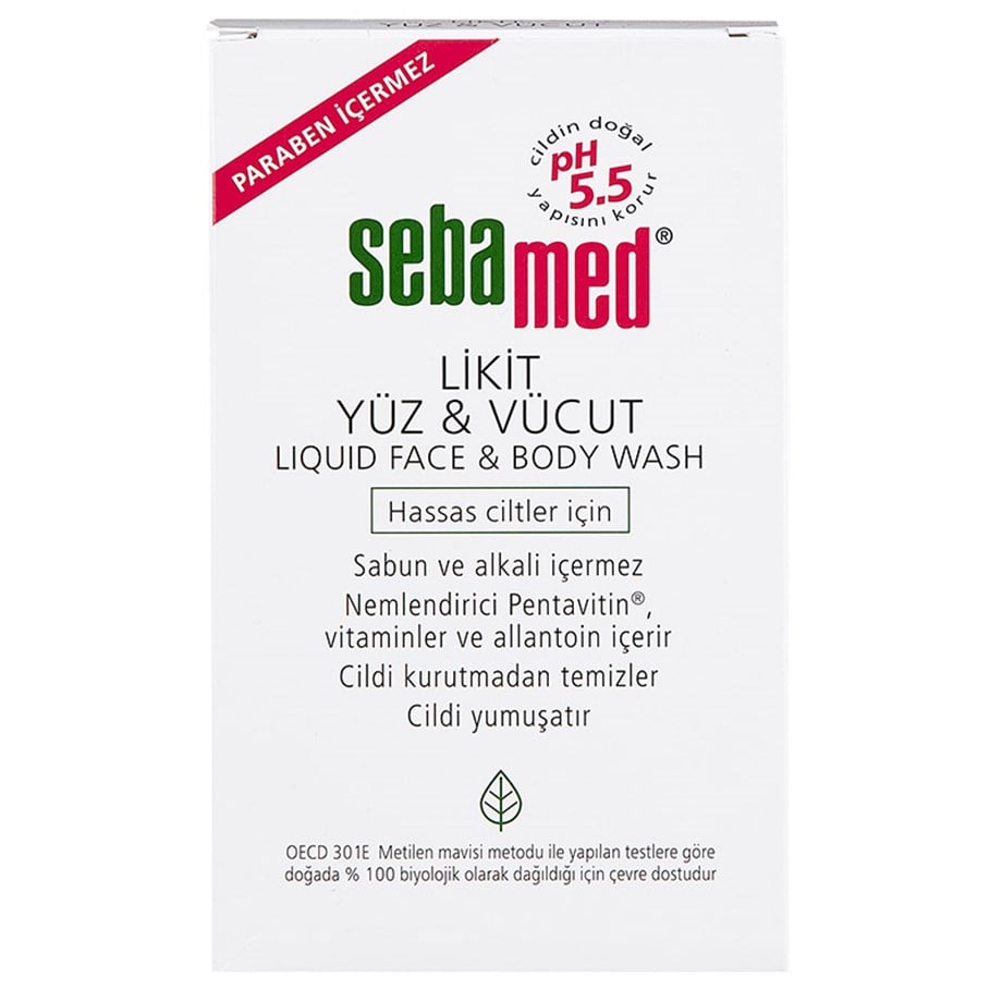 Sebamed Likit Yüz ve Vücut Temizleyici Jel 1000 Ml