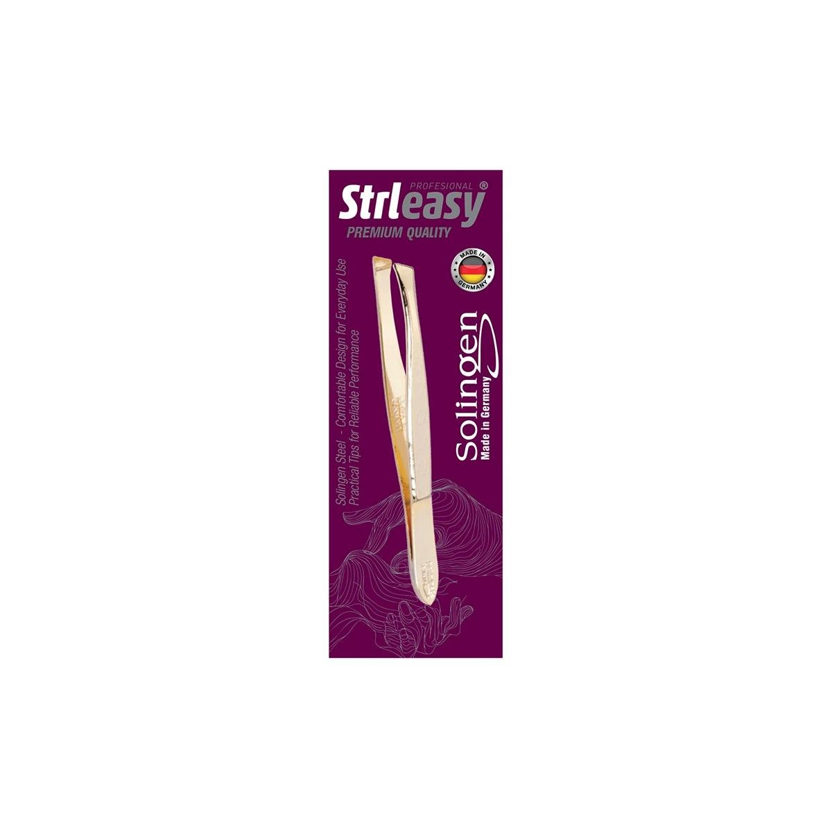 Strleasy - STRLEASY 6247 SOLINGEN GOLD ÇELİK CIMBIZ - YAN UÇ