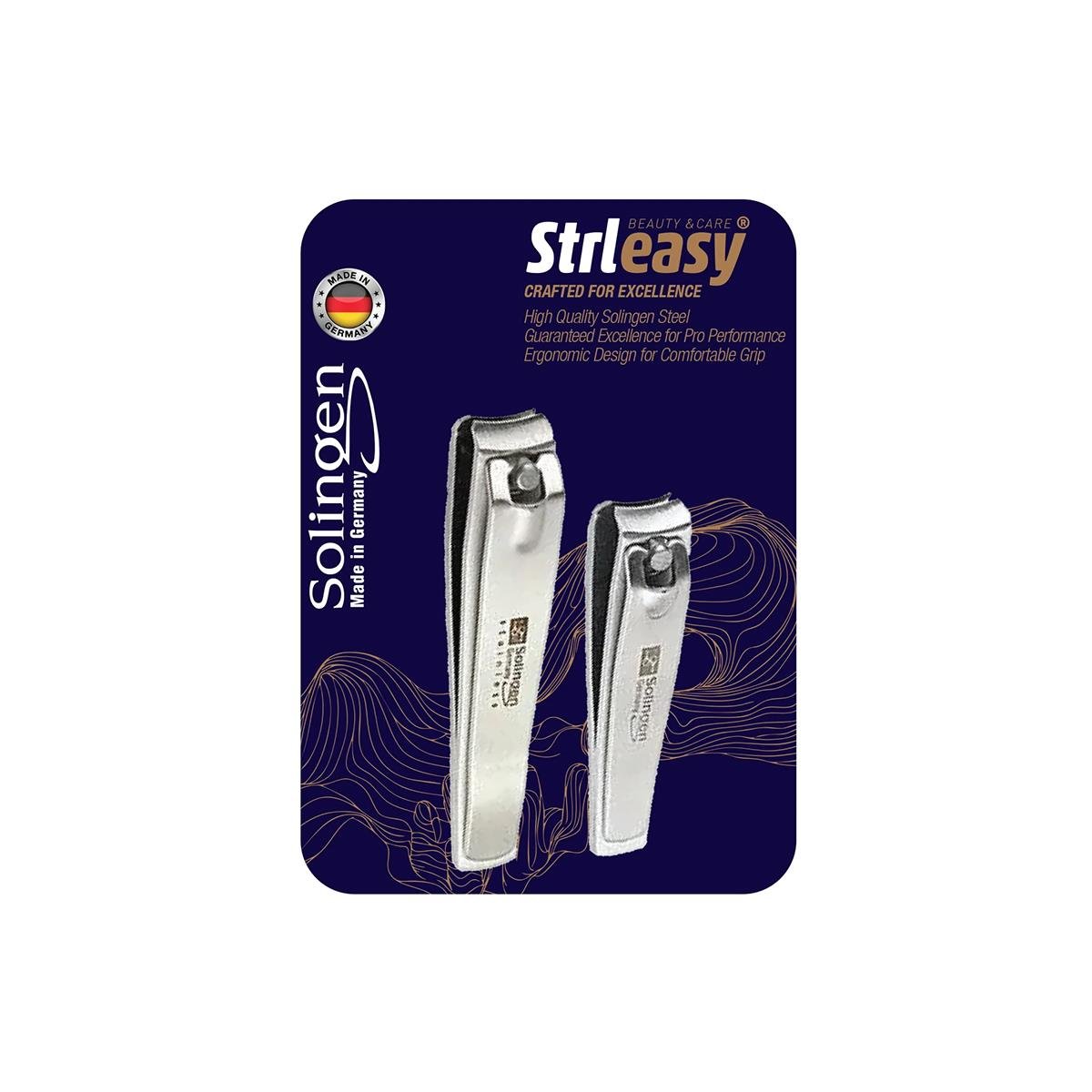 Strleasy - STRLEASY 6568 SOLINGEN ÇELİK TIRNAK MAKASI SETİ - 2'Lİ