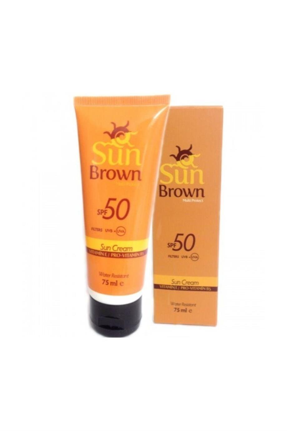 Sun Brown - Sun Brown Güneş Koruyucu Yüz Kremi Spf50 75 Ml