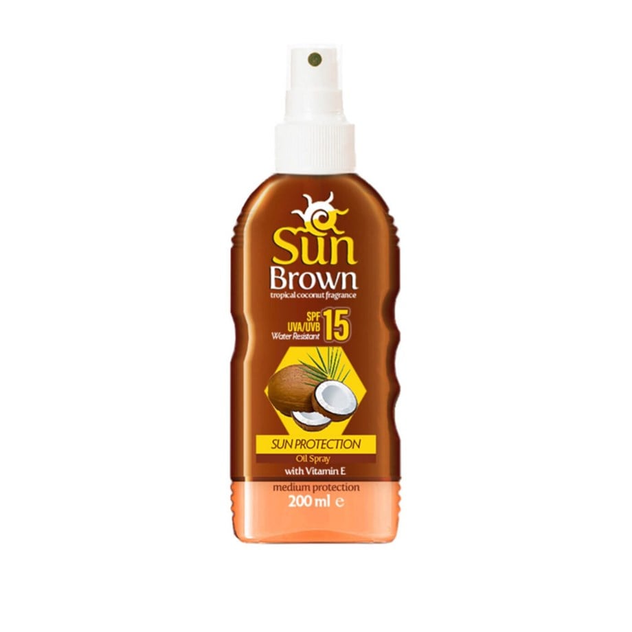 Sun Brown Güneş Yağı Spf 15 200 Ml