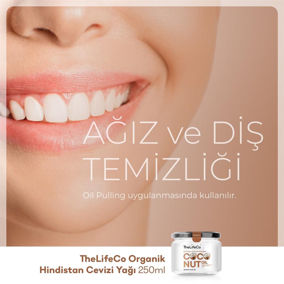 TheLifeCo - TheLifeCo Organik Hindistan Cevizi Yağı 250ml