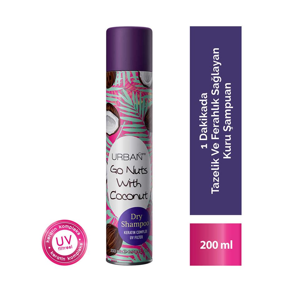 Urban Care - URBAN CARE KURU ŞAMPUAN GO NUTS WITH COCONUT 200 ML