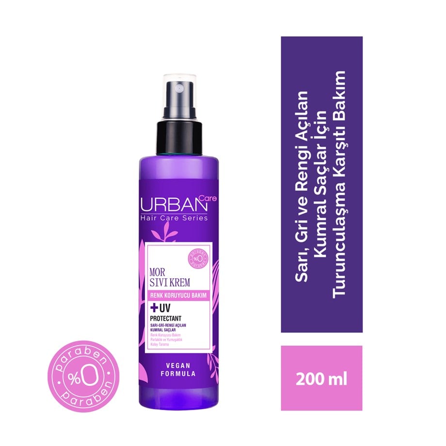 Urban Care Mor Turunculaşma Karşıtı Saç Kremi Sıvı 200 Ml