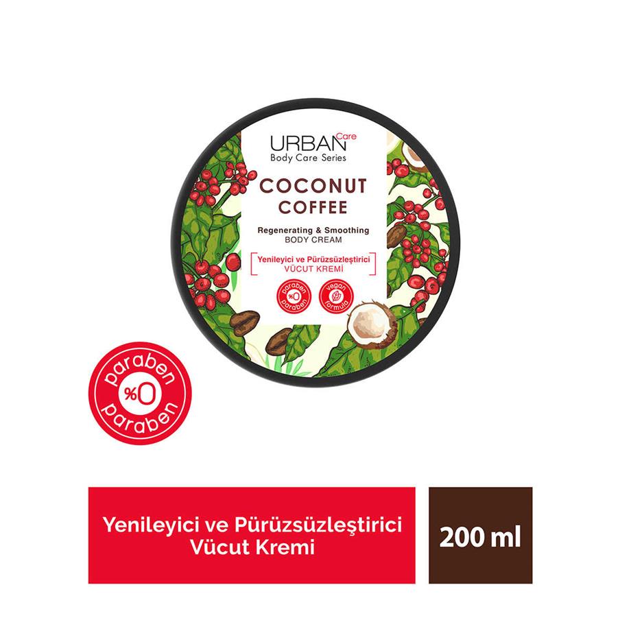 Urban Care - URBAN CARE VÜCUT KREMİ COCONUT COFFE 200 ML