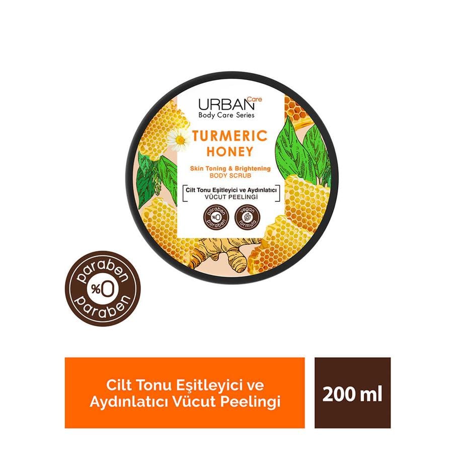 Urban Care - URBAN CARE VÜCUT PEELİNG TURMERIC HONEY 200 ML
