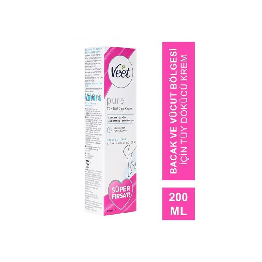 Veet - VEET TÜY DÖKÜCÜ HASSAS 200 ML