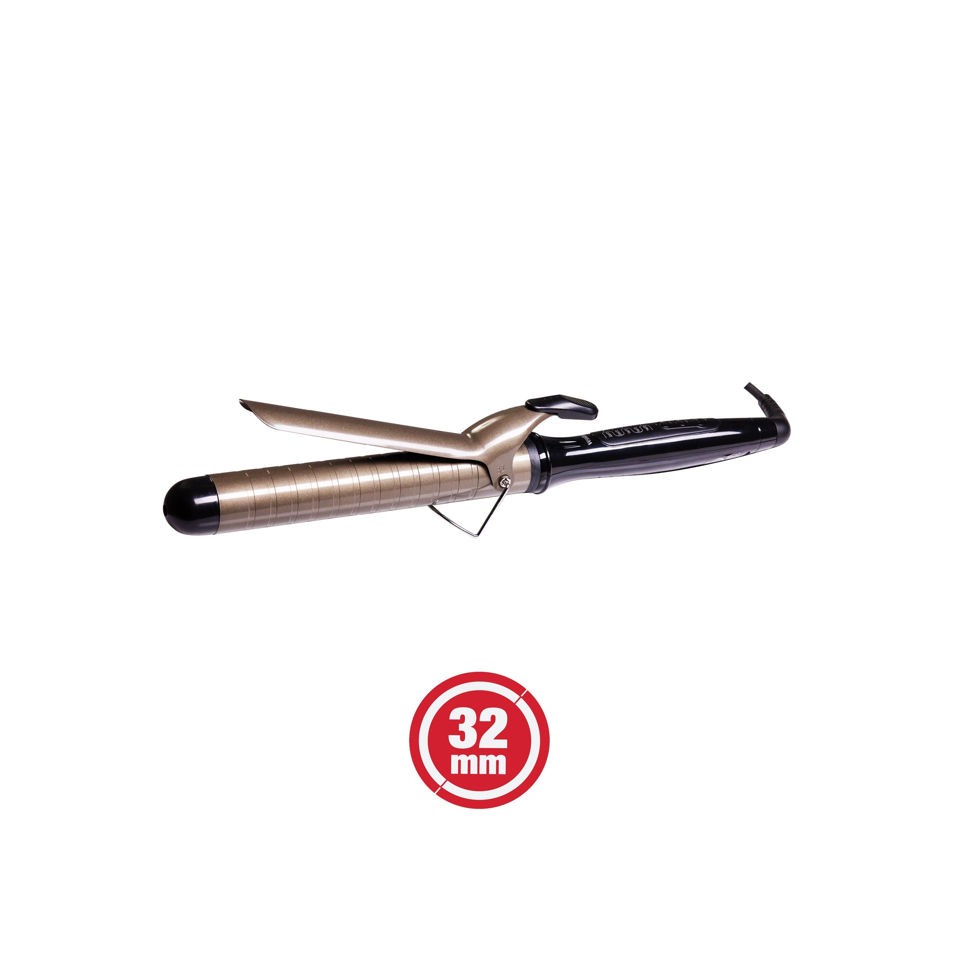 Ventoso - Ventoso Titanyum Kaplı Saç Maşası 32 MM