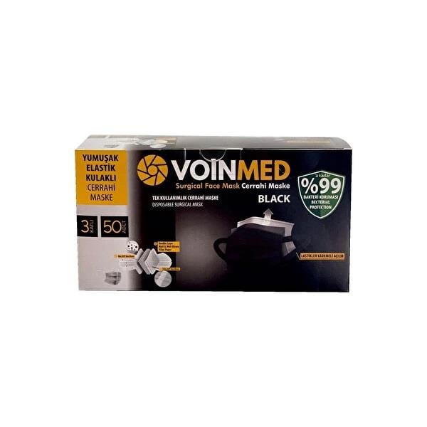 Voinmed - Voinmed 50'li Siyah Yeni Nesil Maske