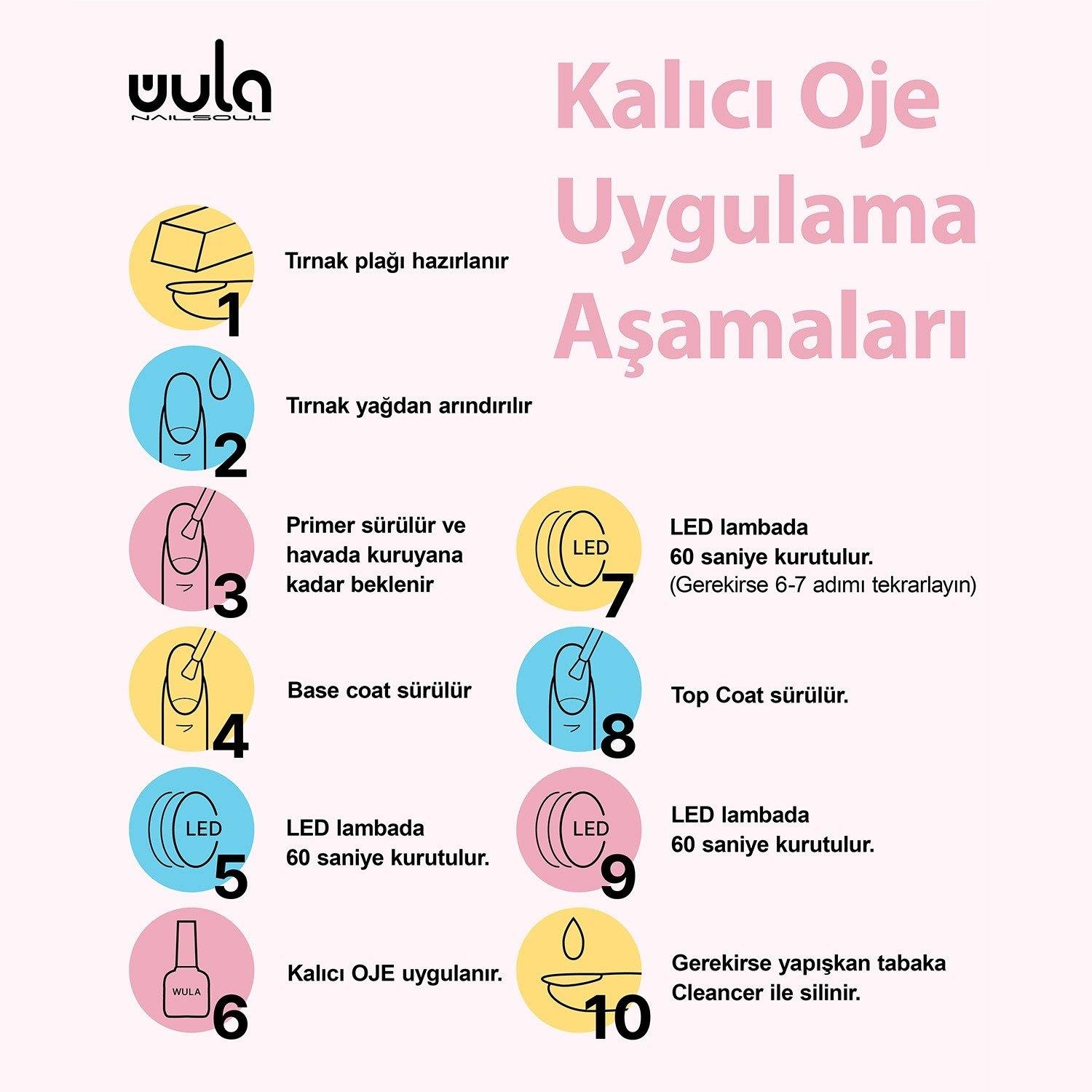 Vula - Wula Nailsoul Kalıcı Oje Serisi