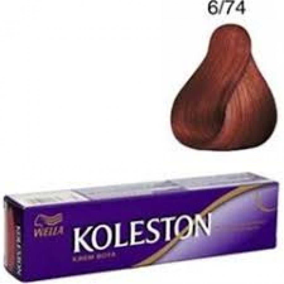 Wella - Koleston Krem Boya Koyu Kestane 3/4