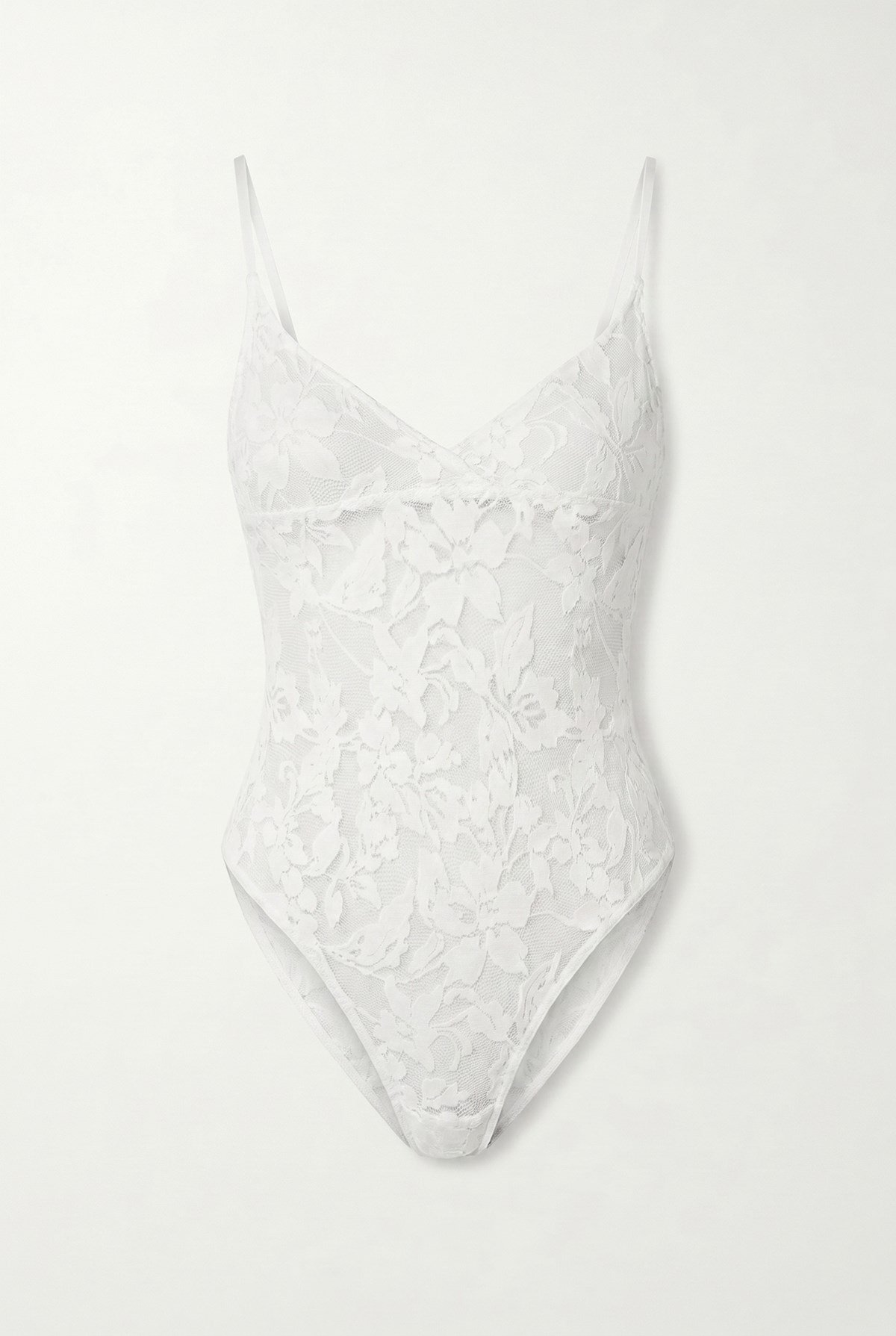 Askılı Önü Astarlı Çıtçıtlı Bodysuit Ekru
