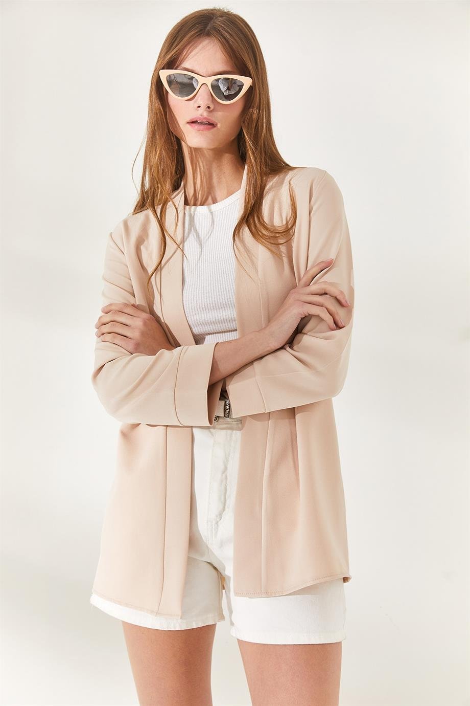 Şal Yaka Atlas Ceket Taş