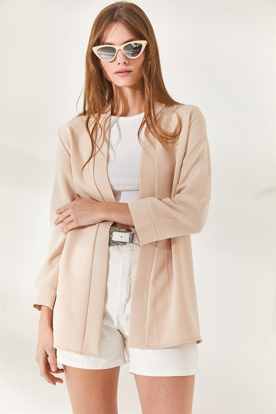 Şal Yaka Atlas Ceket Taş