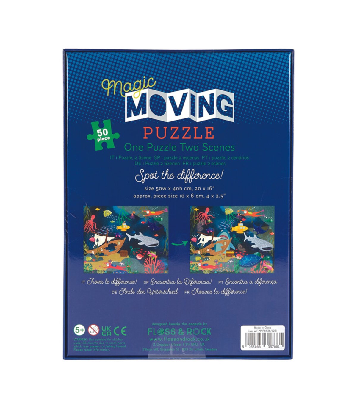 50 Parça Sihirli Yap-Boz / Deep Sea