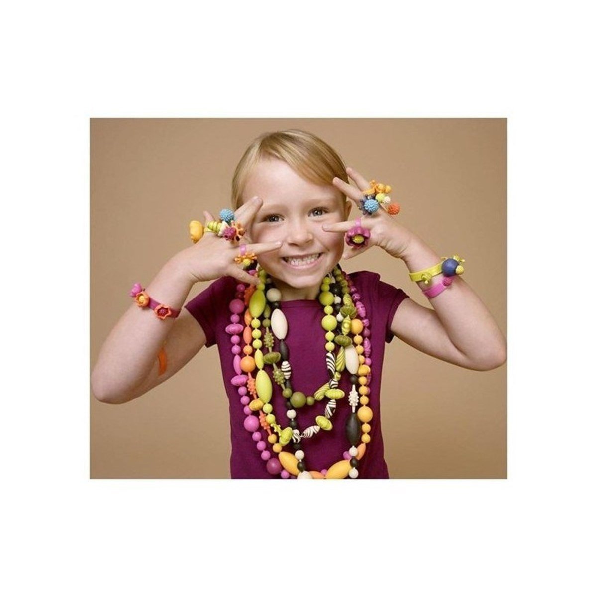 50 Parça Takı Seti - Pembe