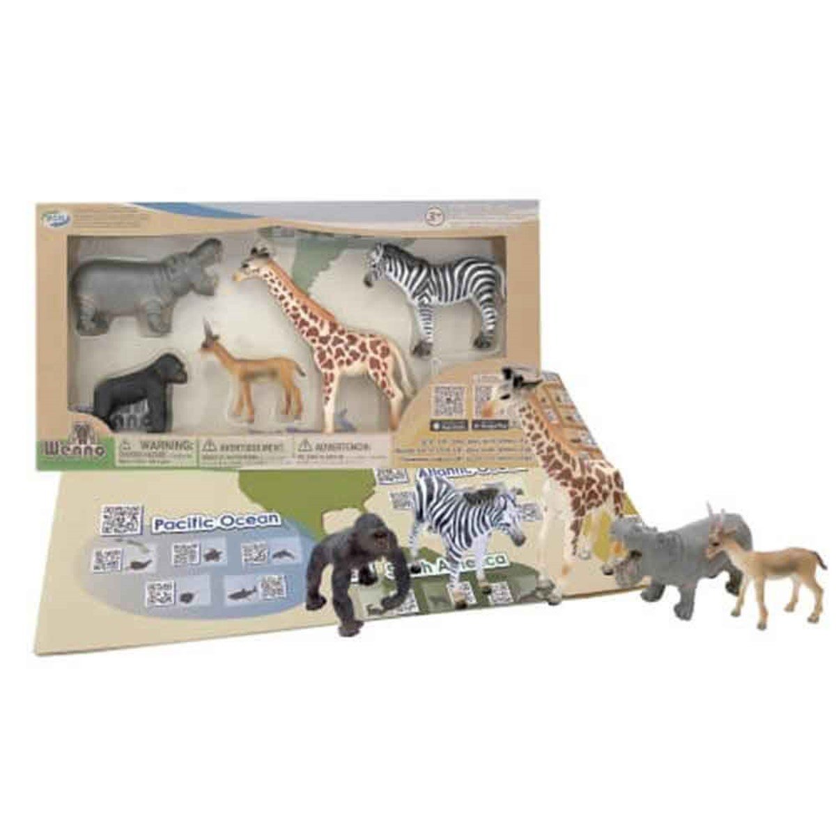 African Giraffe Set & App / Zürafa Figür Seti