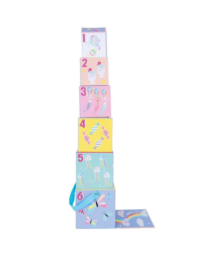 Ahşap Figürlü Küpler / Fantasy