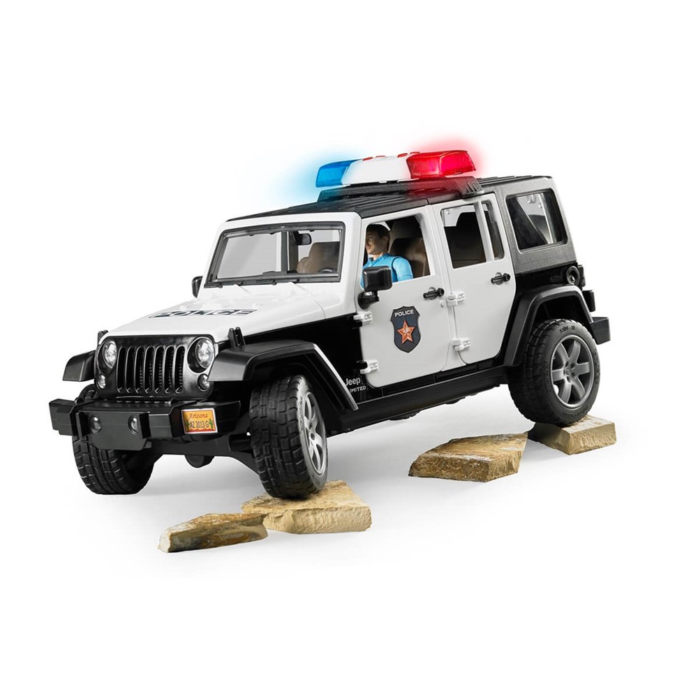 BR02526-JEEP WRANGER U.R. POLİS ARACI VE MEMUR