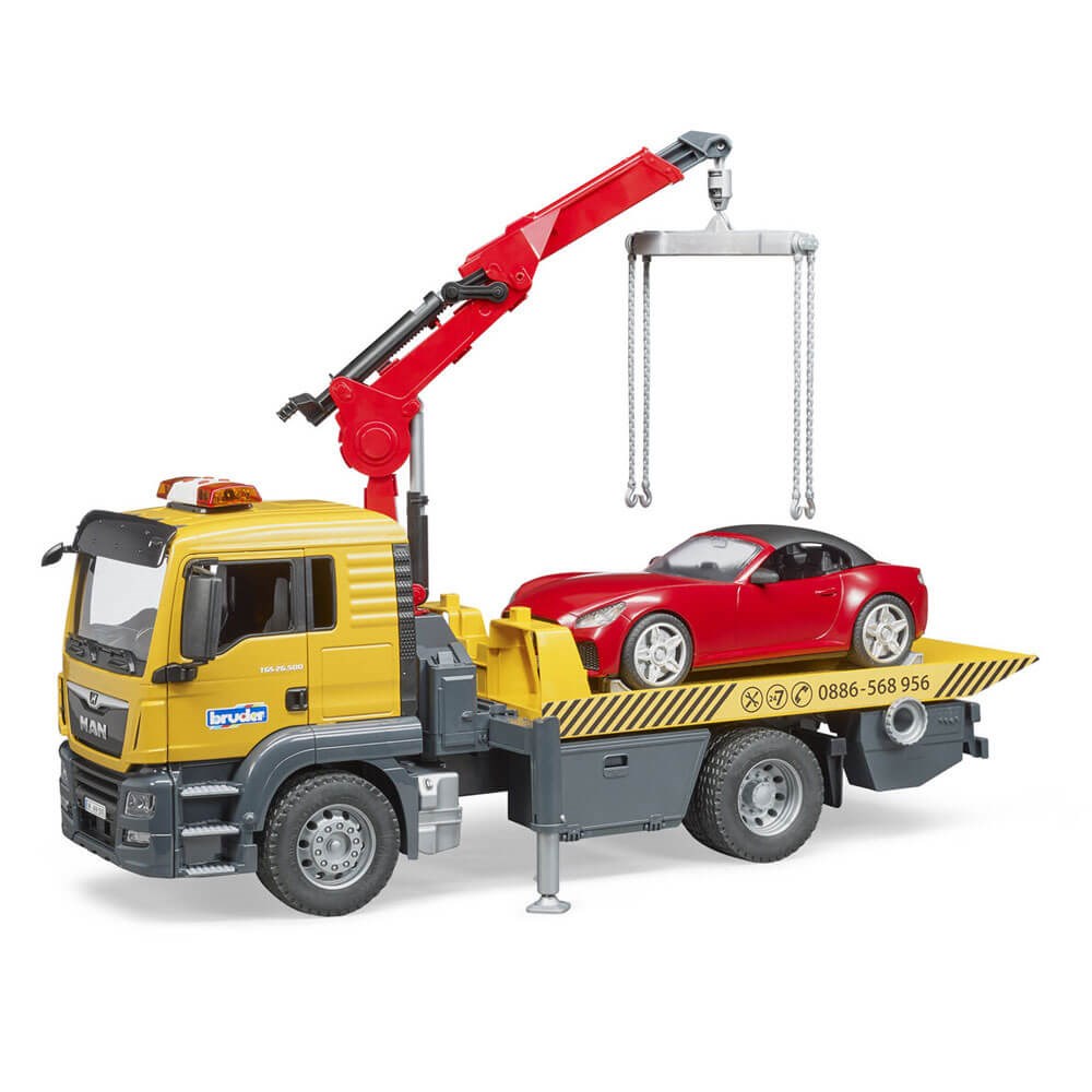 BR03750-MAN TGS ARABA ÇEKİCİ VE ROADSTER ARABA