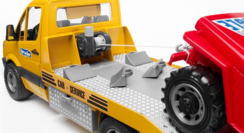 Bruder Mercedes Benz Sprinter Araba Çekici ve Jeep