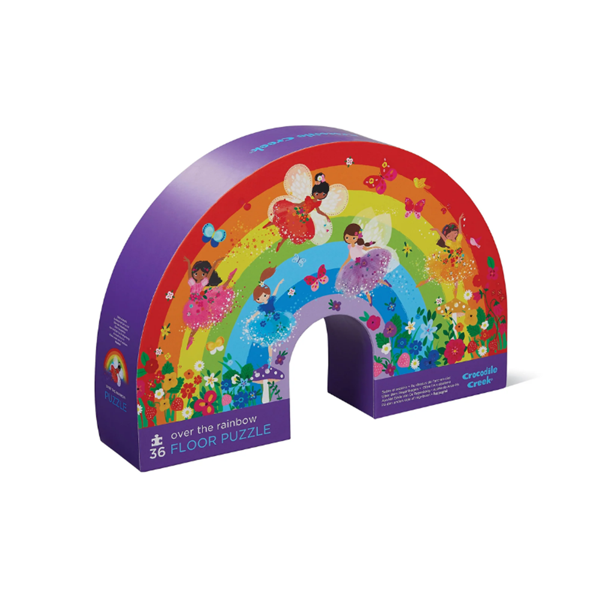 Crocodile Creek Dekoratif Puzzle - 36 Parça - Over the Rainbow