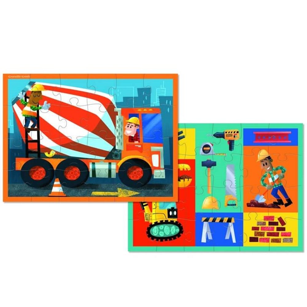 Crocodile Creek Dekoratif Puzzle Mikser 24 Parça    	