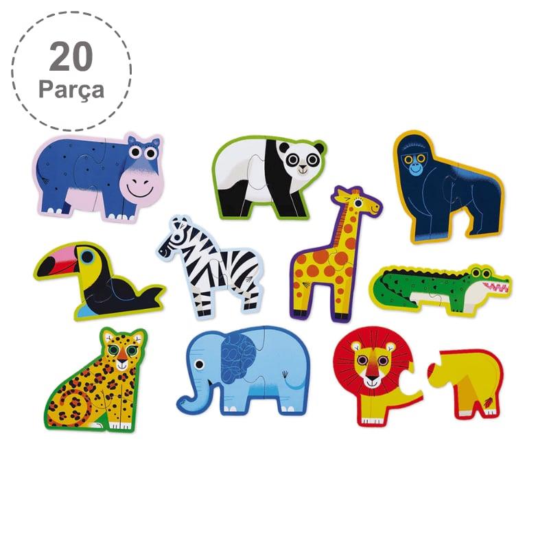 Crocodile Creek İlerleyen Puzzle - Orman