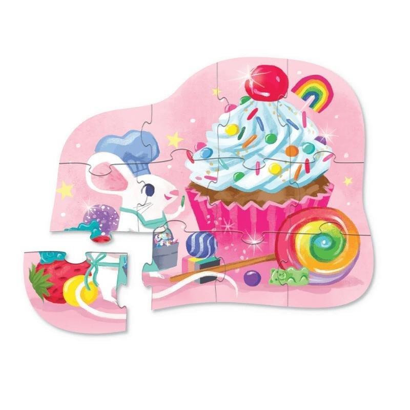 Crocodile Creek Mini Puzzle - 12 Parça - Kutlama