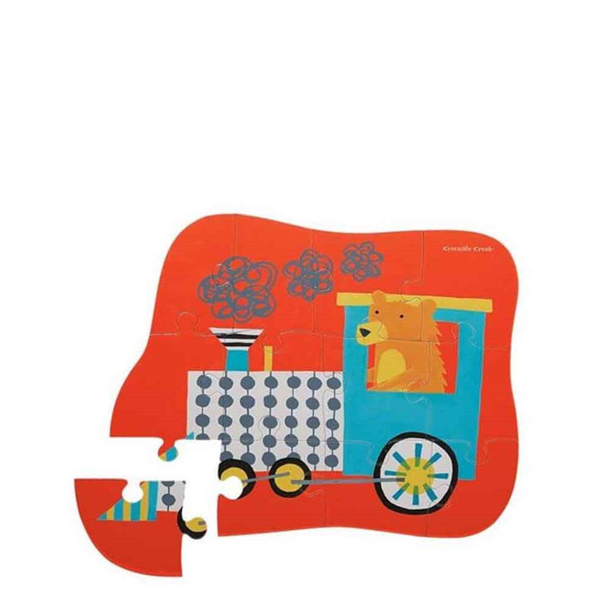 Crocodile Creek Mini Puzzle - 12 Parça - Tren