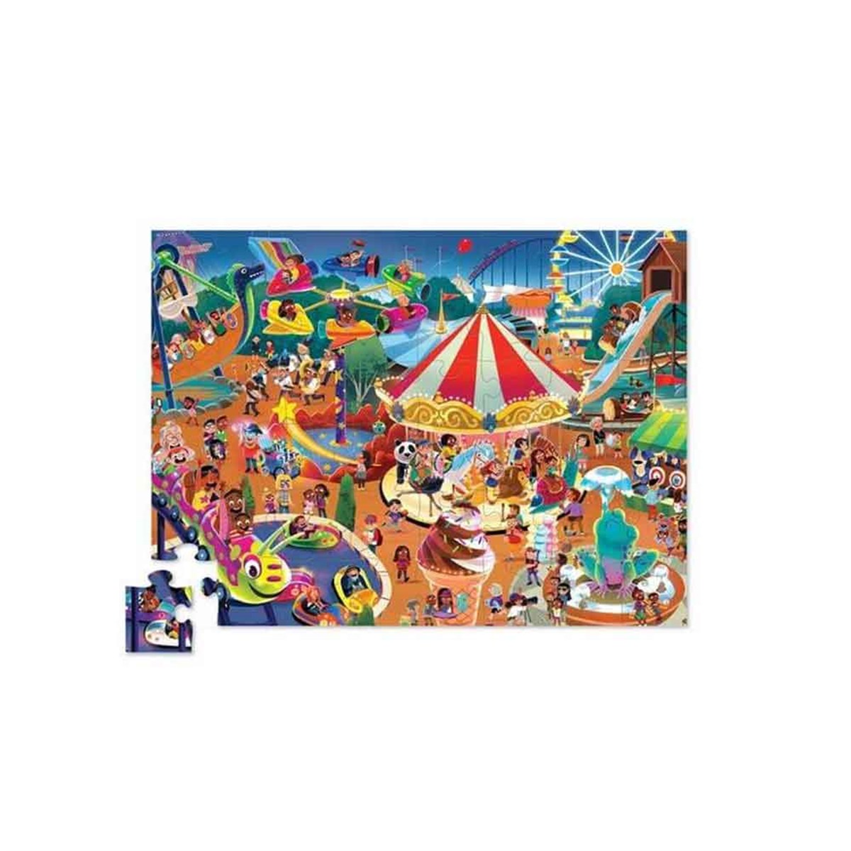 Crocodile Creek Müzede Bir Gün Puzzle Panayır 48 Parça