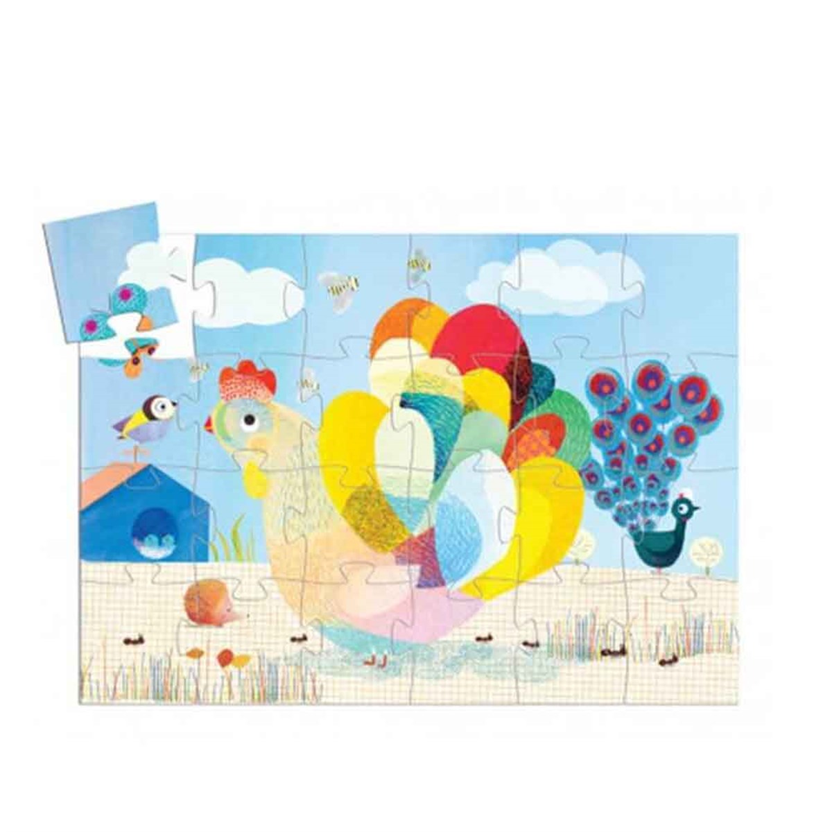 Dekoratif Puzzle 24 Parça/Raoul The Hen