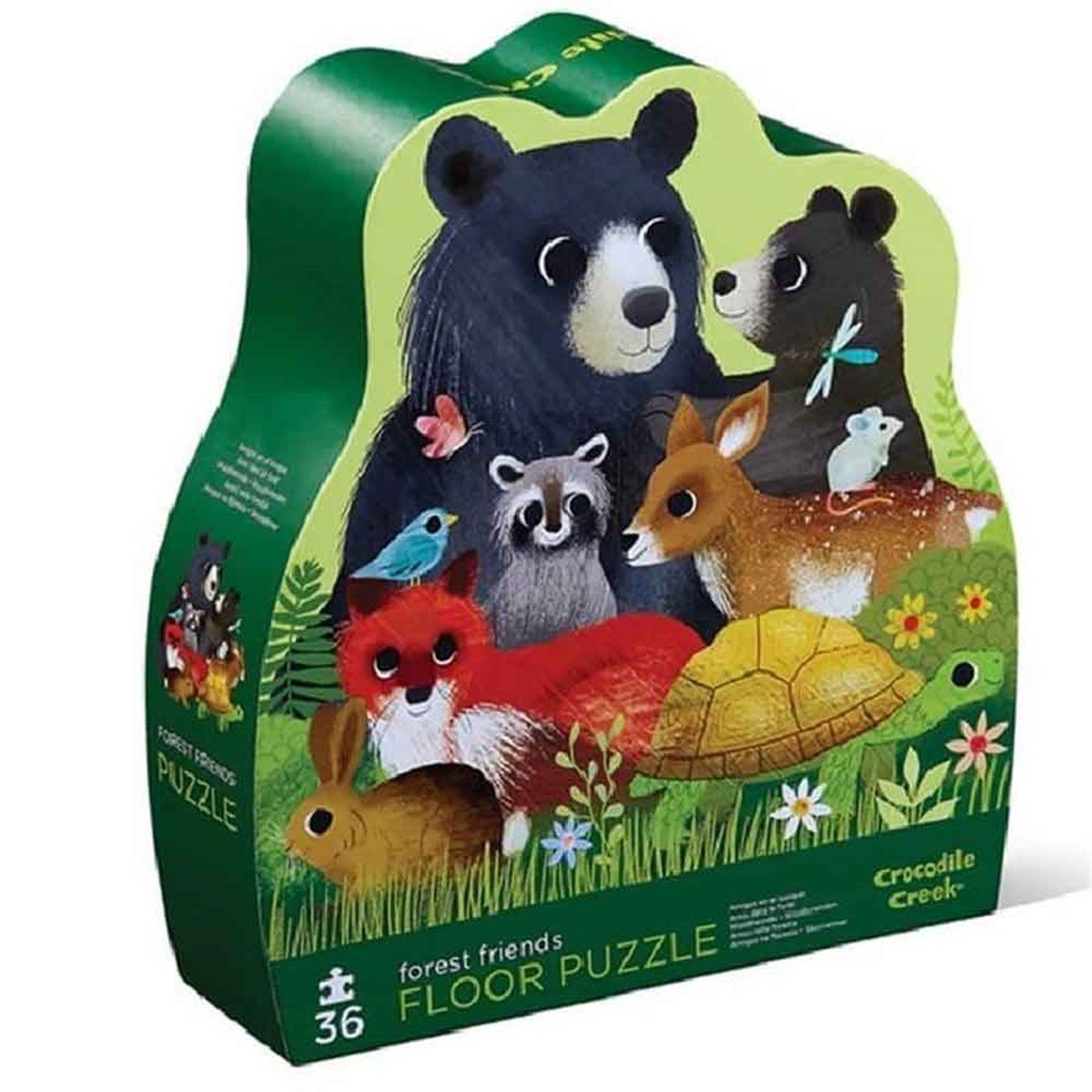 Dekoratif Puzzle Orman Arkadaşları 36 Parça