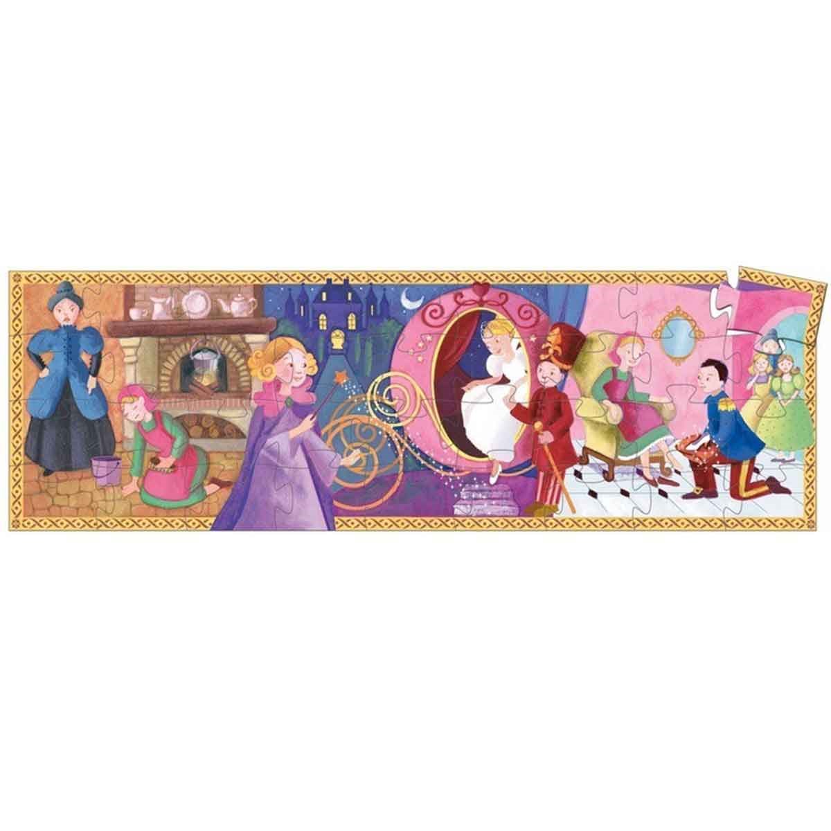 Djeco Dekoratif Puzzle 36 Parça/Cinderella