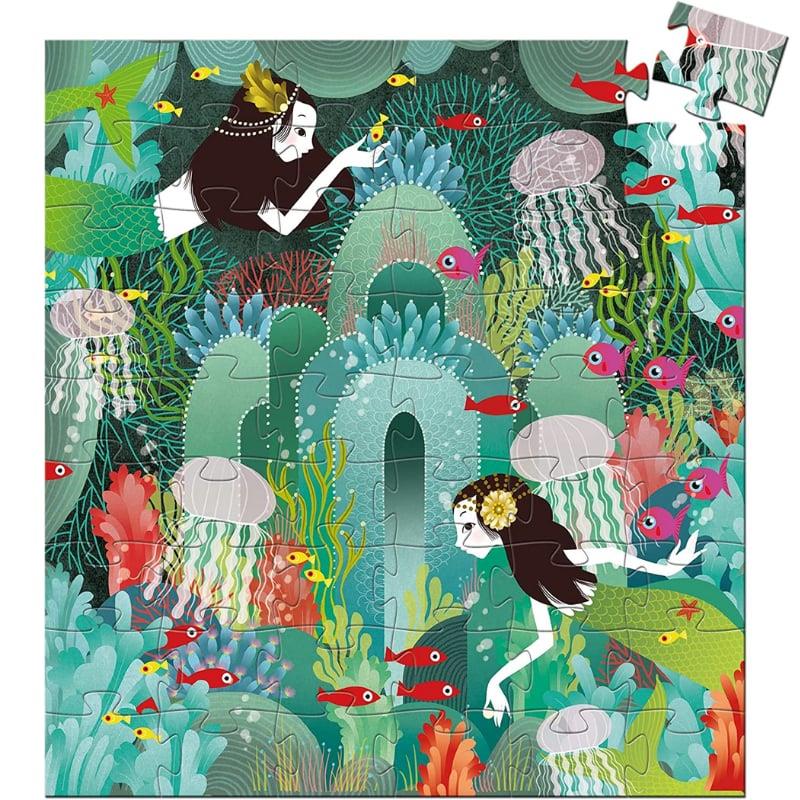 DJECO DEKORATIF PUZZLE 54 PARCA SU PERİSİ