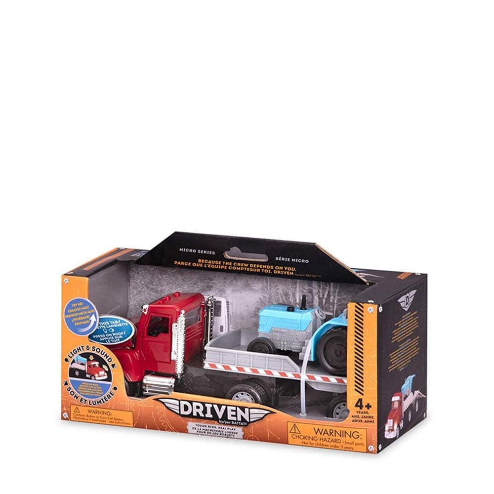 Driven Flatbed Truck