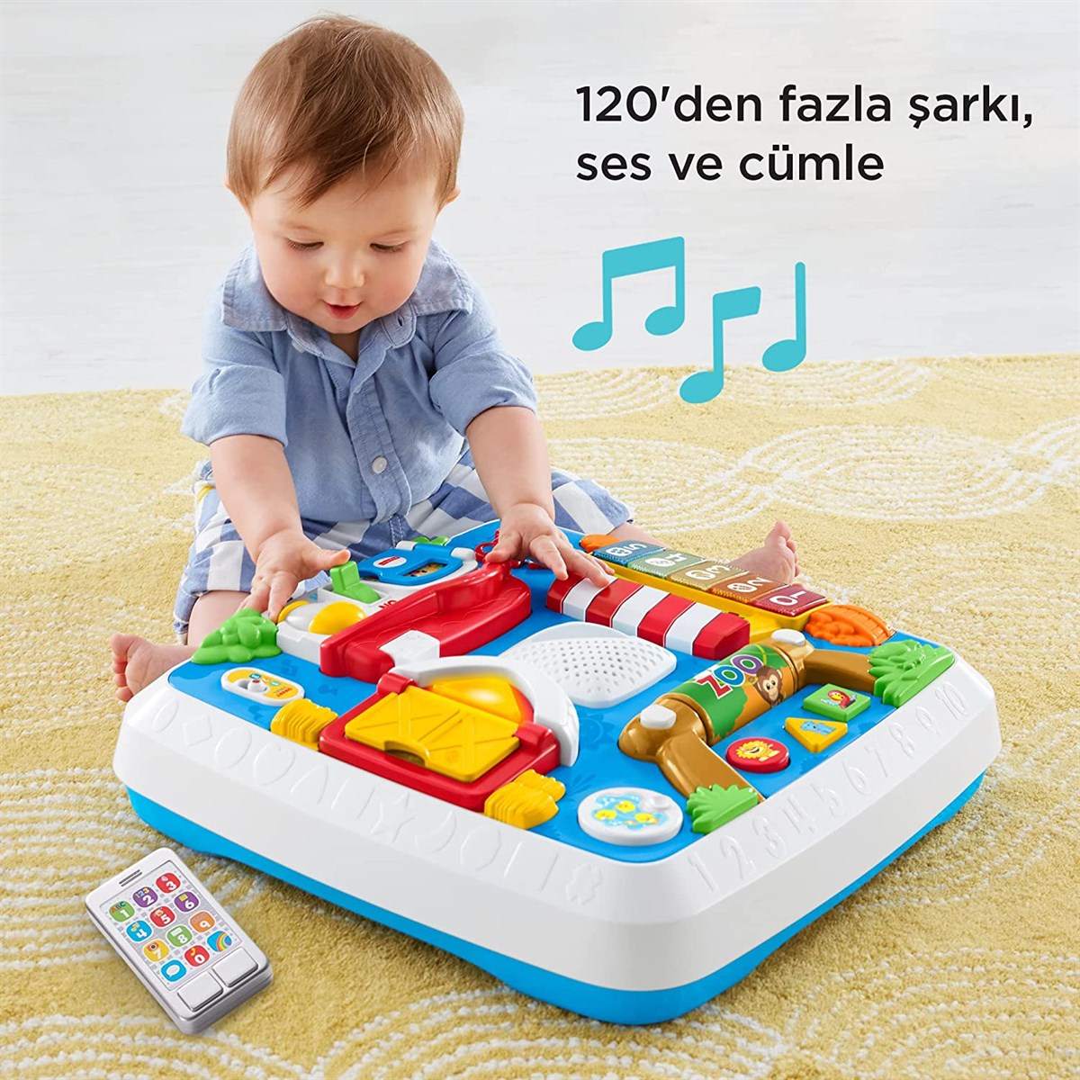 FISHER PRICE EĞİTİCİ KÖPEKÇİĞİN AKTİVİTE MASASI