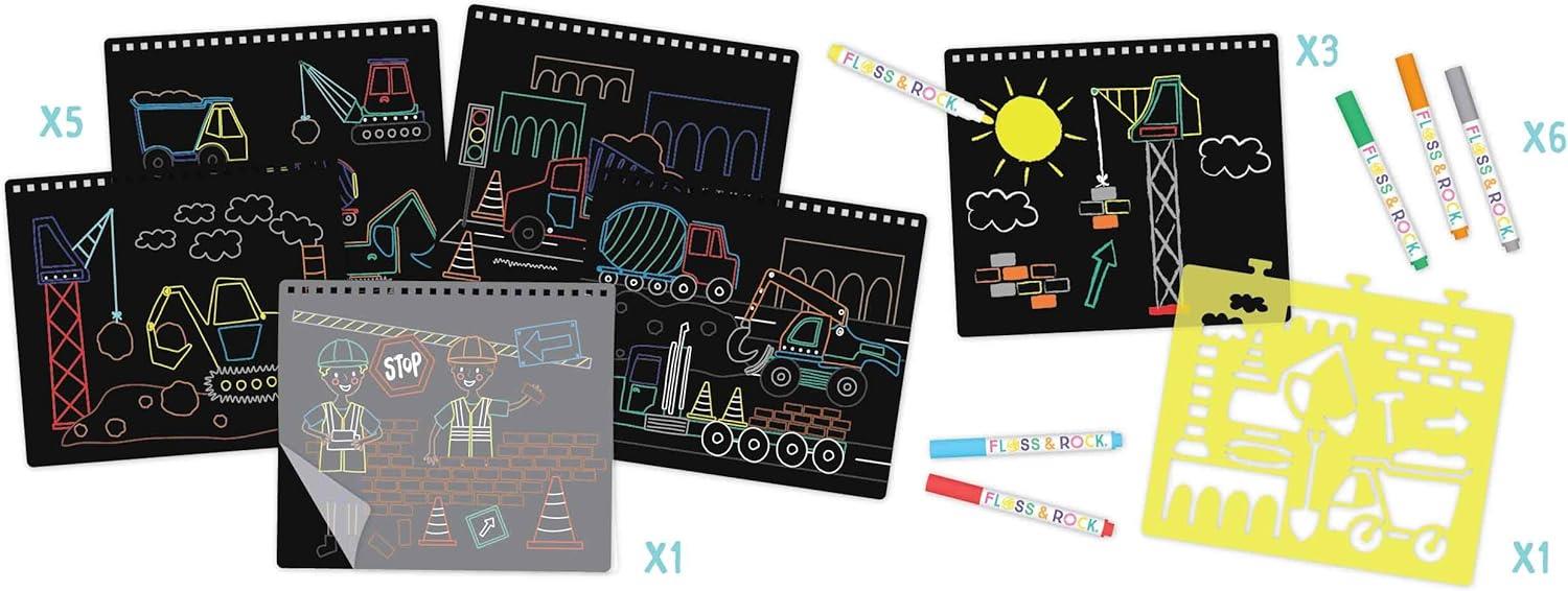 FLOSS & ROCK Chalk Board Eskiz Kitabı / Constuctıon