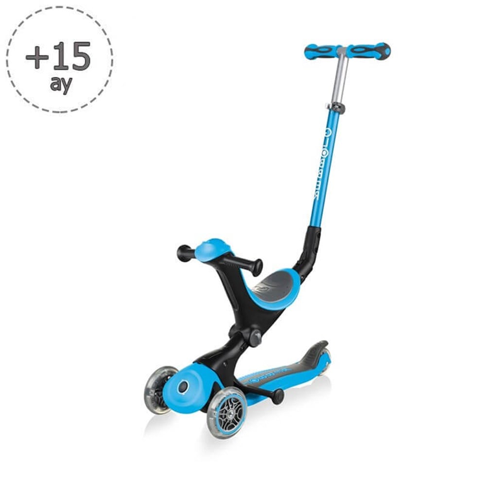 Globber Scooter/Go Up Deluxe/Mavi